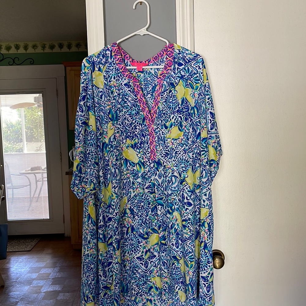 Lilly Pulitzer swimsuit coverup size large